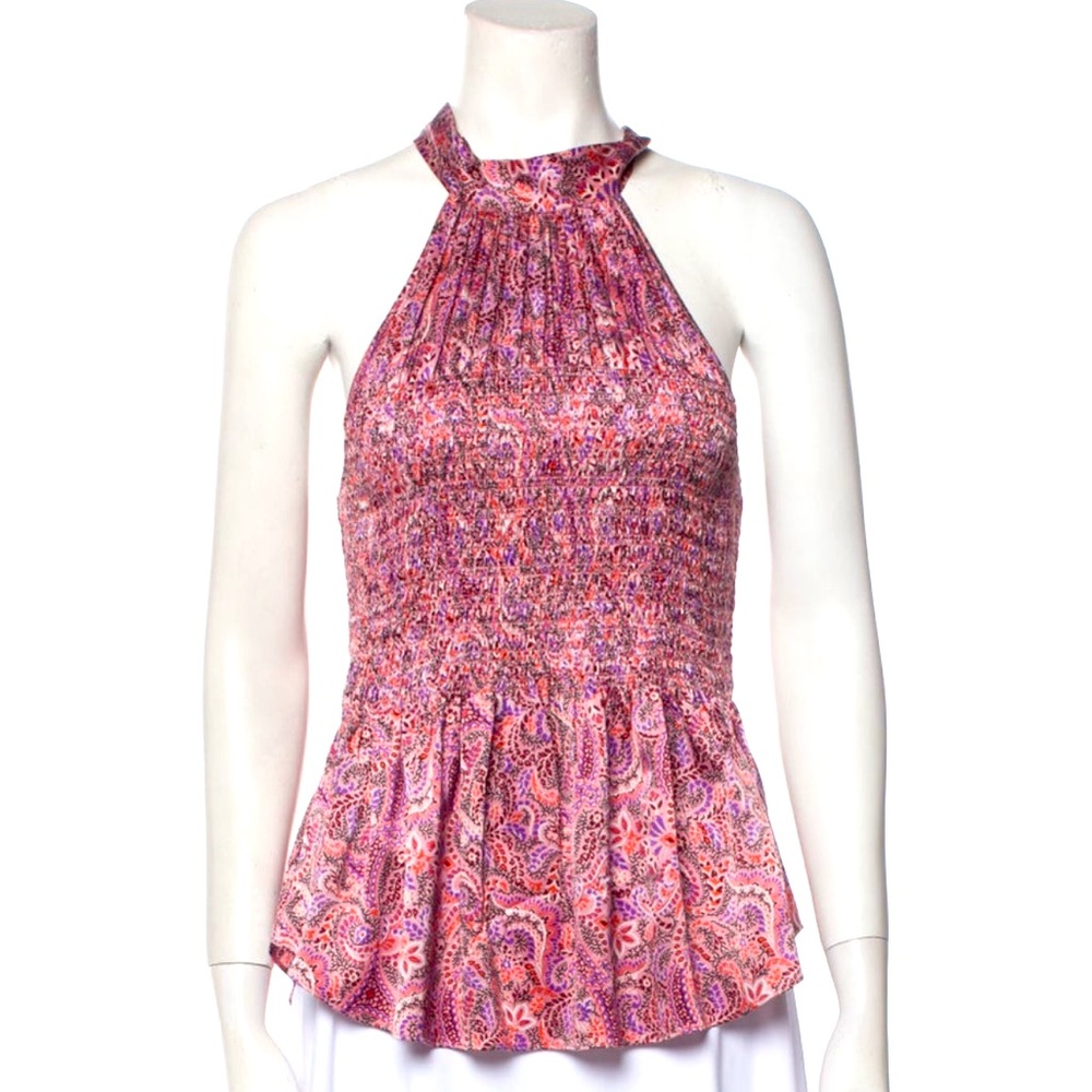 Cinq à Sept silk top